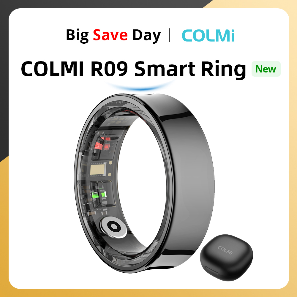 Smart Home Trainer - 2024 COLMI R09 Inteligentny pierścień Mężczyźni