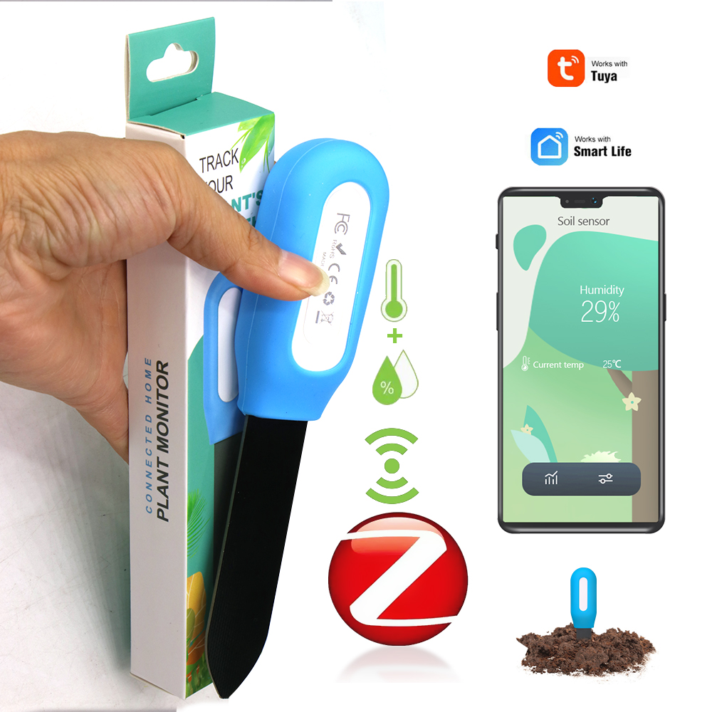 Smart Home Monitoring - Inteligentny czujnik gleby Zigbee do monitorowania