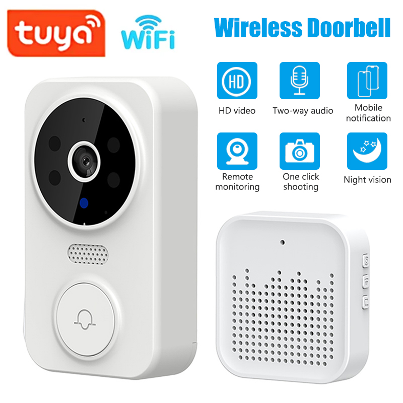 Smart Home Cctv - WiFi inteligentna kamera wideodomofonowa noktowizor inteligentny