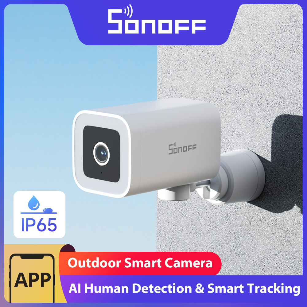 Smart Home Outdoor Camera - SONOFF CAM-B1P 2K HD Zewnętrzna Inteligentna
