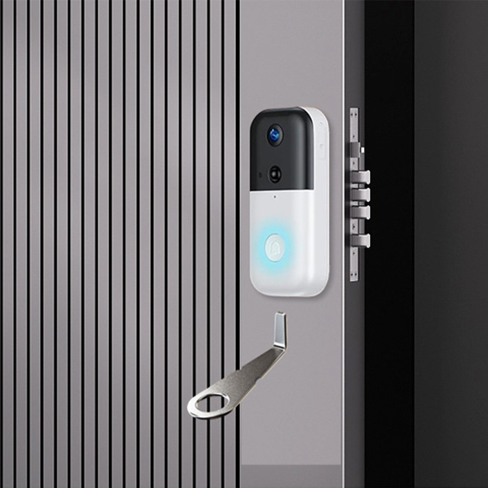Smart Home Cctv - Srebrny klucz do wideodomofonu Ring, bezpieczne