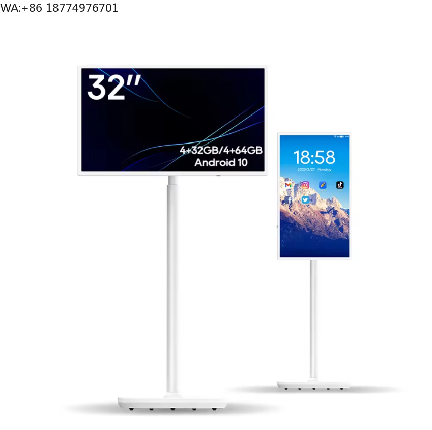 Smart Home Monitoring - 21,5-calowy Smart TV 120Hz Przenośny Monitor