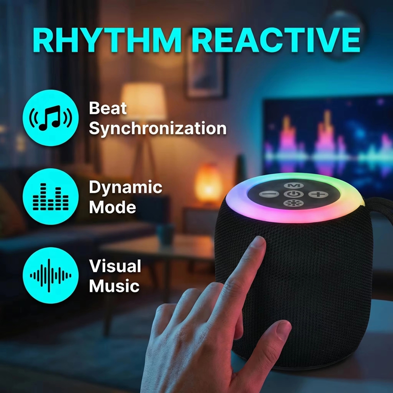 Google Speaker Nest Audio - Mini głośnik Bluetooth Lenovo ze smyczą,