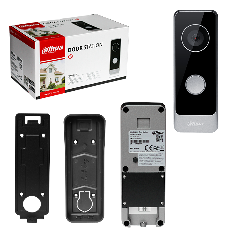 Smart Home Video Doorbell Enhanced Security With Smart Doorbell - Dahua VTO1301R-W 1080P Mini WiFi Wideodomofon