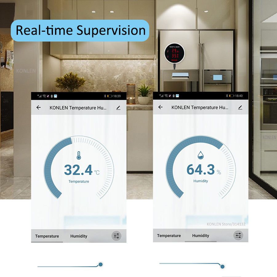Czujnik temperatury i wilgotno – Smart Home Kitchen recenzja i cena