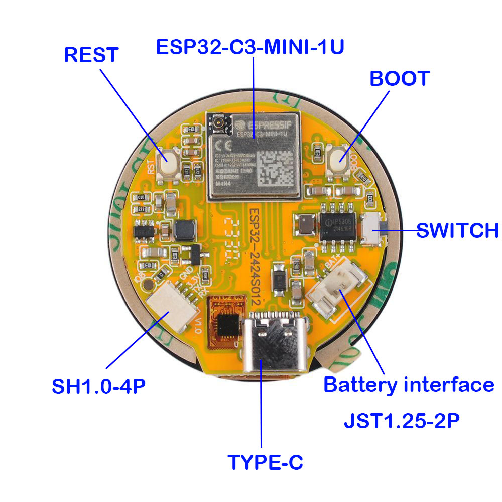 Wyświetlacz ESP32 1,28 cala ES – Smart Home Monitoring recenzja i cena