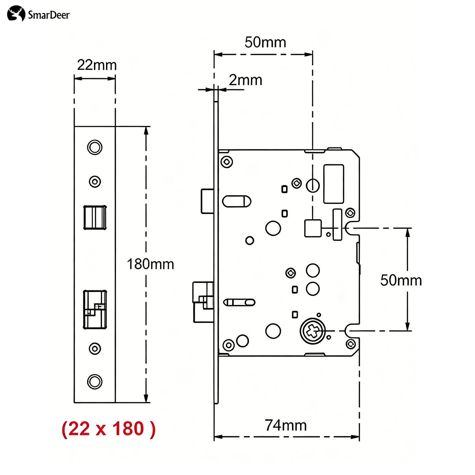 Adaptacyjna elektroniczna obud – Smart Home Lock recenzja i cena