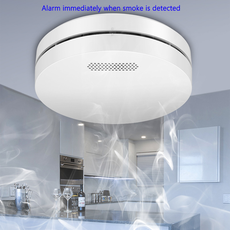 Czujnik dymu Tuya WiFi z detek – Smart Smoke Detector recenzja i cena