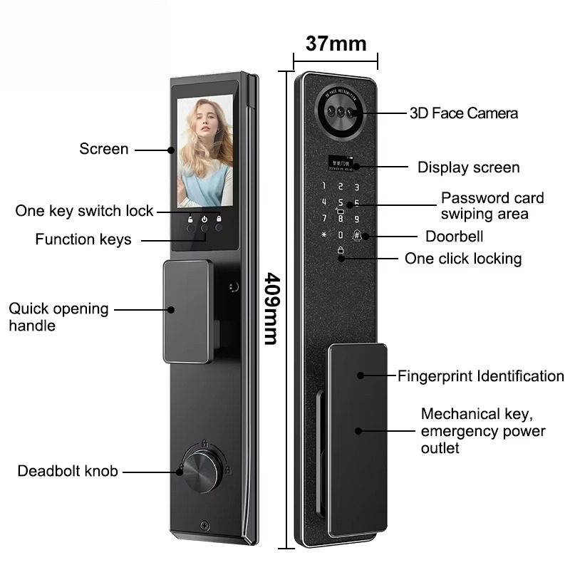 Inteligentny zamek do drzwi Tu – Smart Home Lock recenzja i cena