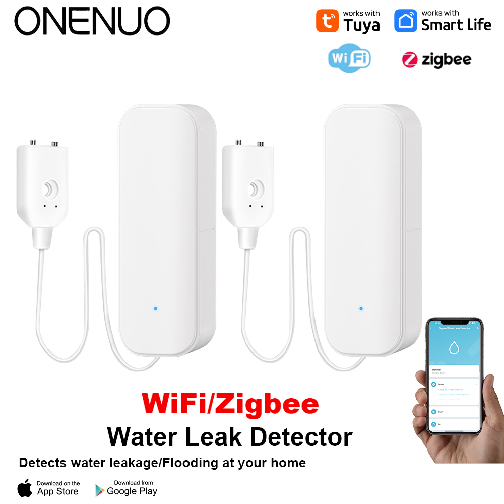 WiFi/Zigbee czujnik wody Tuya  – Smart Home Ecosystems recenzja i cena