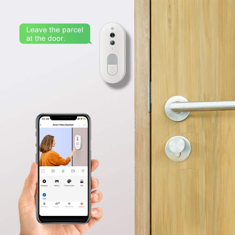 Inteligentny wideodomofon Tuya – Smart Home Video Doorbell Enhanced Security With Smart Doorbell recenzja i cena