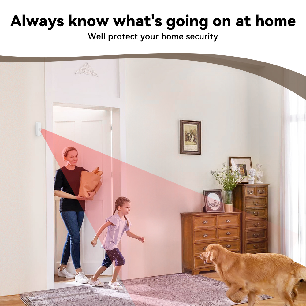 Czujnik ruchu PIR Tuya Smart,  – Smart Home Monitoring recenzja i cena