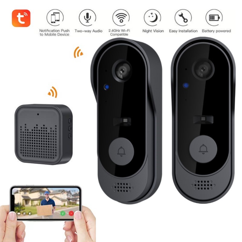Tuya WIFI kamera dzwonek HD wi – Smart Home Video Doorbell Enhanced Security With Smart Doorbell recenzja i cena