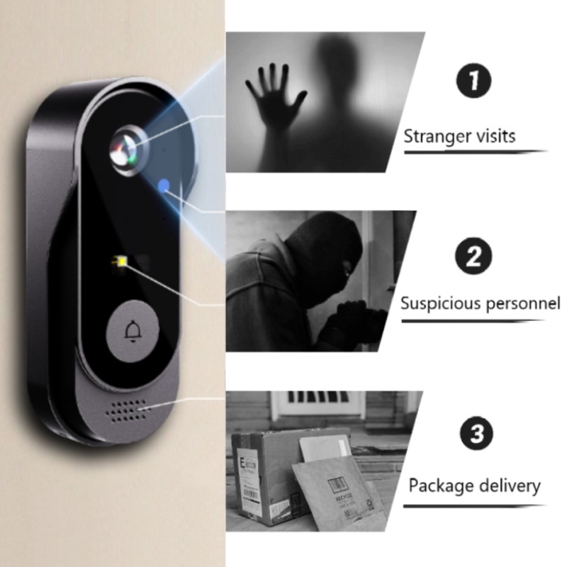 Tuya WIFI kamera dzwonek HD wi – Smart Home Video Doorbell Enhanced Security With Smart Doorbell recenzja i cena
