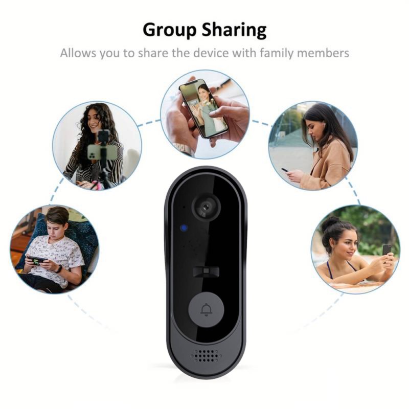 Tuya WIFI kamera dzwonek HD wi – Smart Home Video Doorbell Enhanced Security With Smart Doorbell recenzja i cena