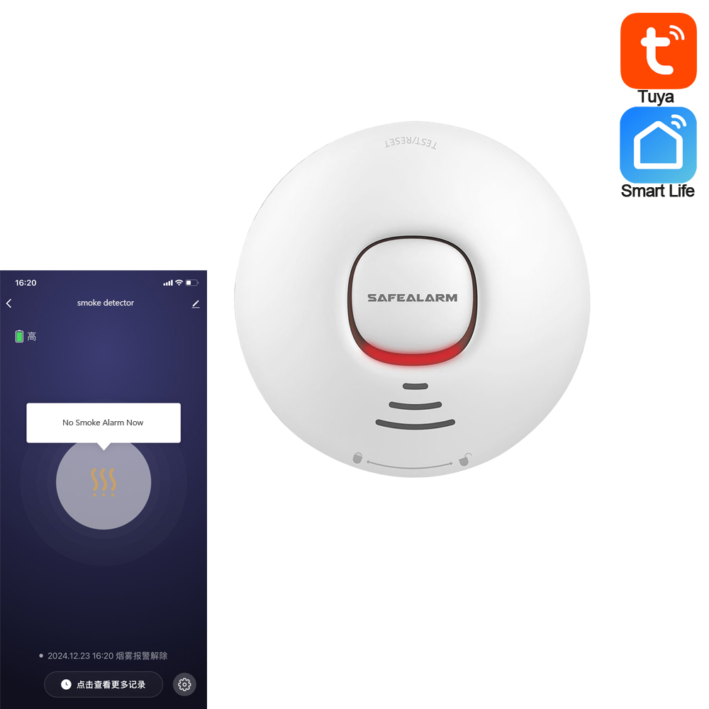 1 szt. Alarm przeciwpożarowy c – Smart Smoke Detector recenzja i cena