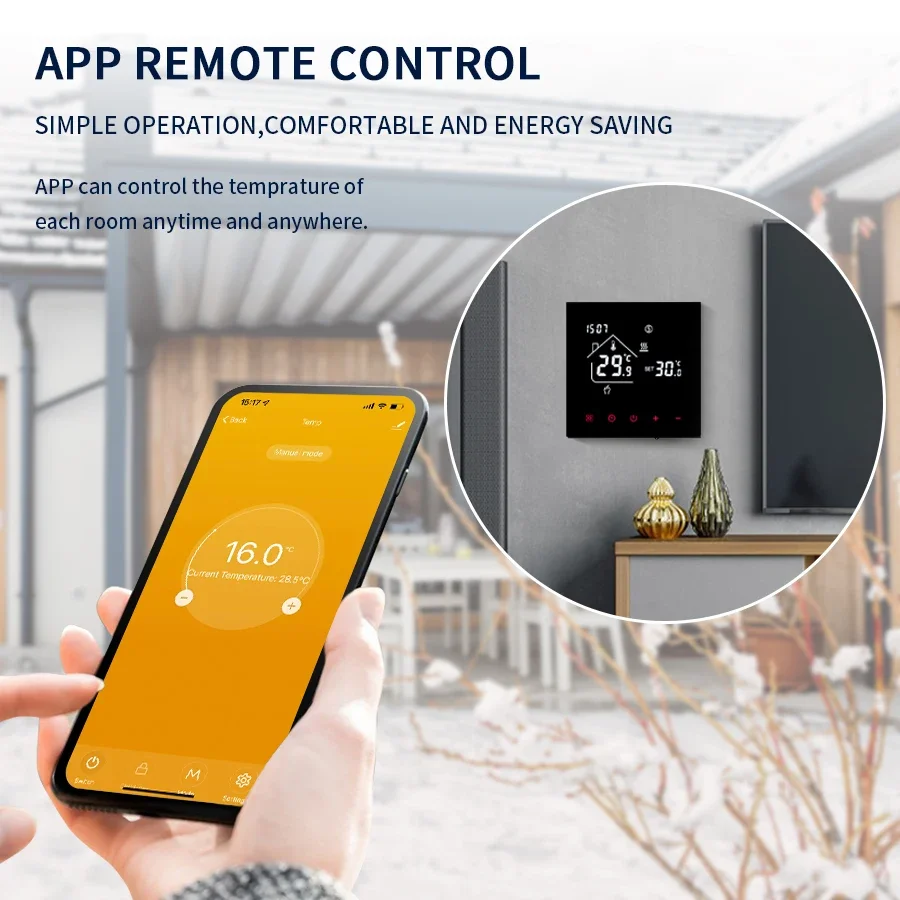 Tuya WiFi inteligentny termost – Smart Home Kitchen recenzja i cena