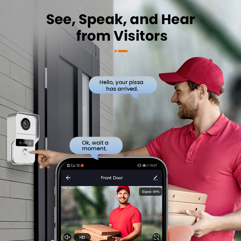Tuya Smart 1080P Kamera dzwonk – Smart Home Battery Camera recenzja i cena