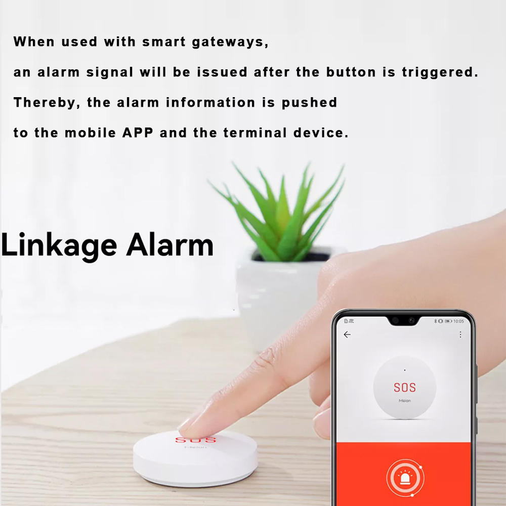 Zigbee Tuya SOS przycisk awary – Smart Home Ecosystems recenzja i cena