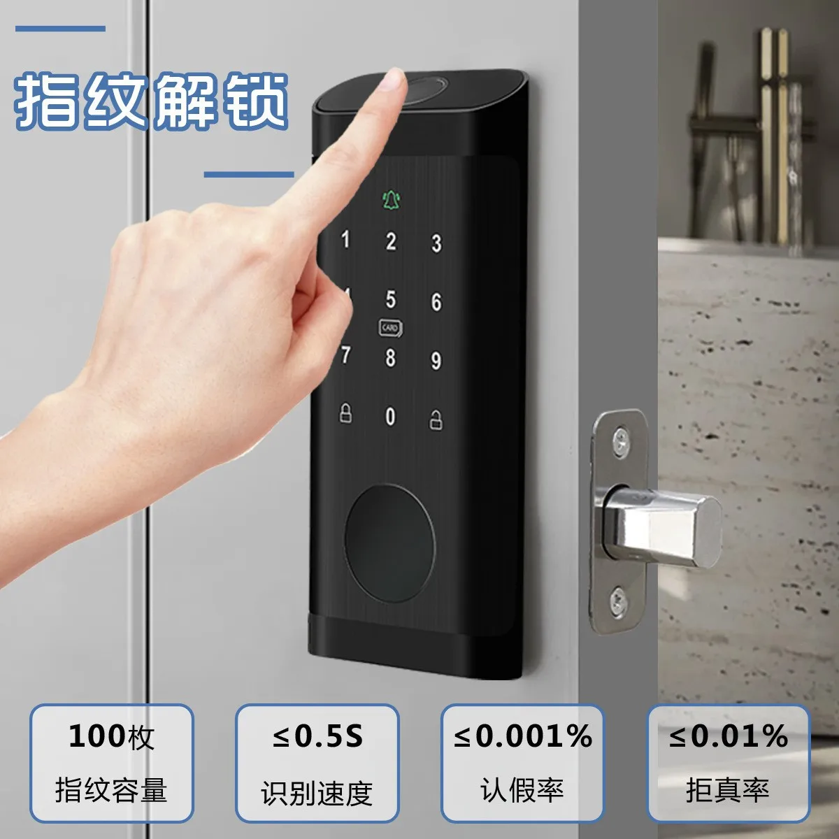 Wodoodporny zamek na odcisk pa – Smart Home Lock recenzja i cena
