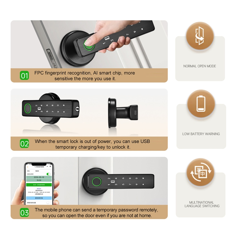 Zdalne sterowanie WiFi, aplika – Smart Home Lock recenzja i cena