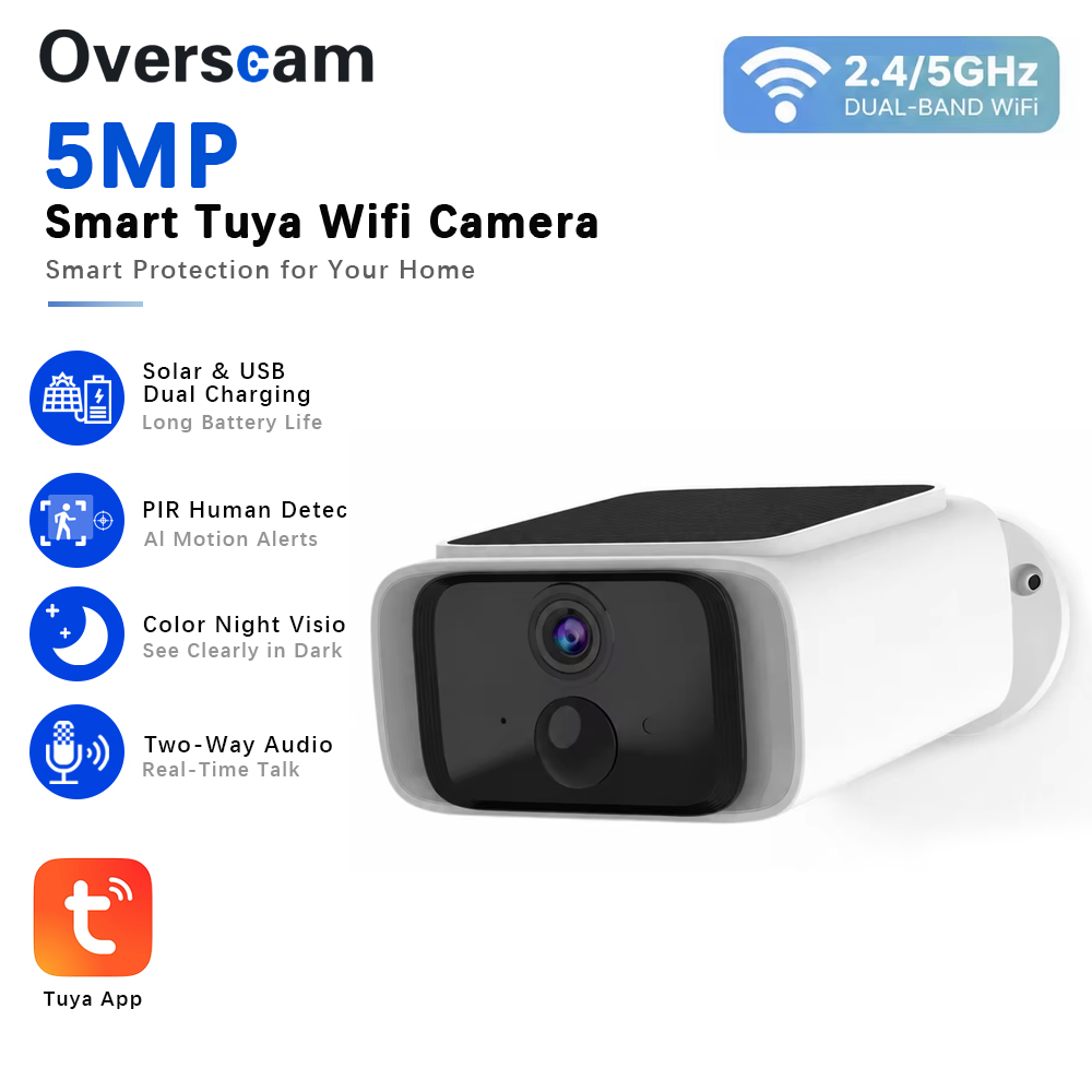 Kamera bezpieczeństwa Tuya 5MP – Smart Home Outdoor Camera recenzja i cena
