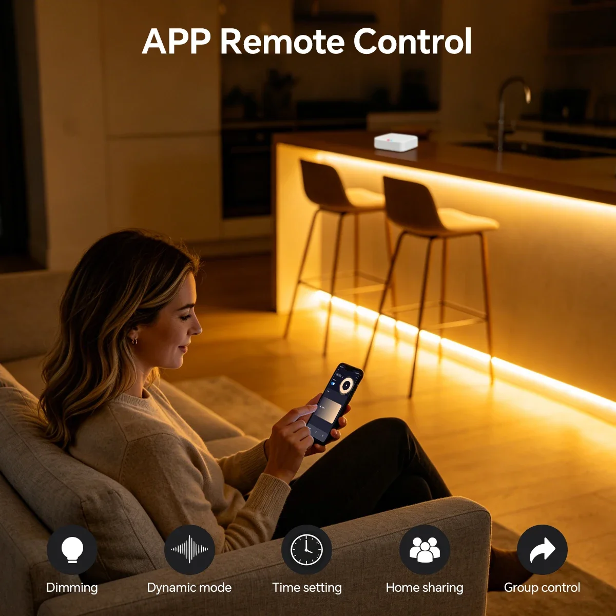 Taśma LED Neon Zigbee 3.0 24V  – Smart Home Kitchen recenzja i cena