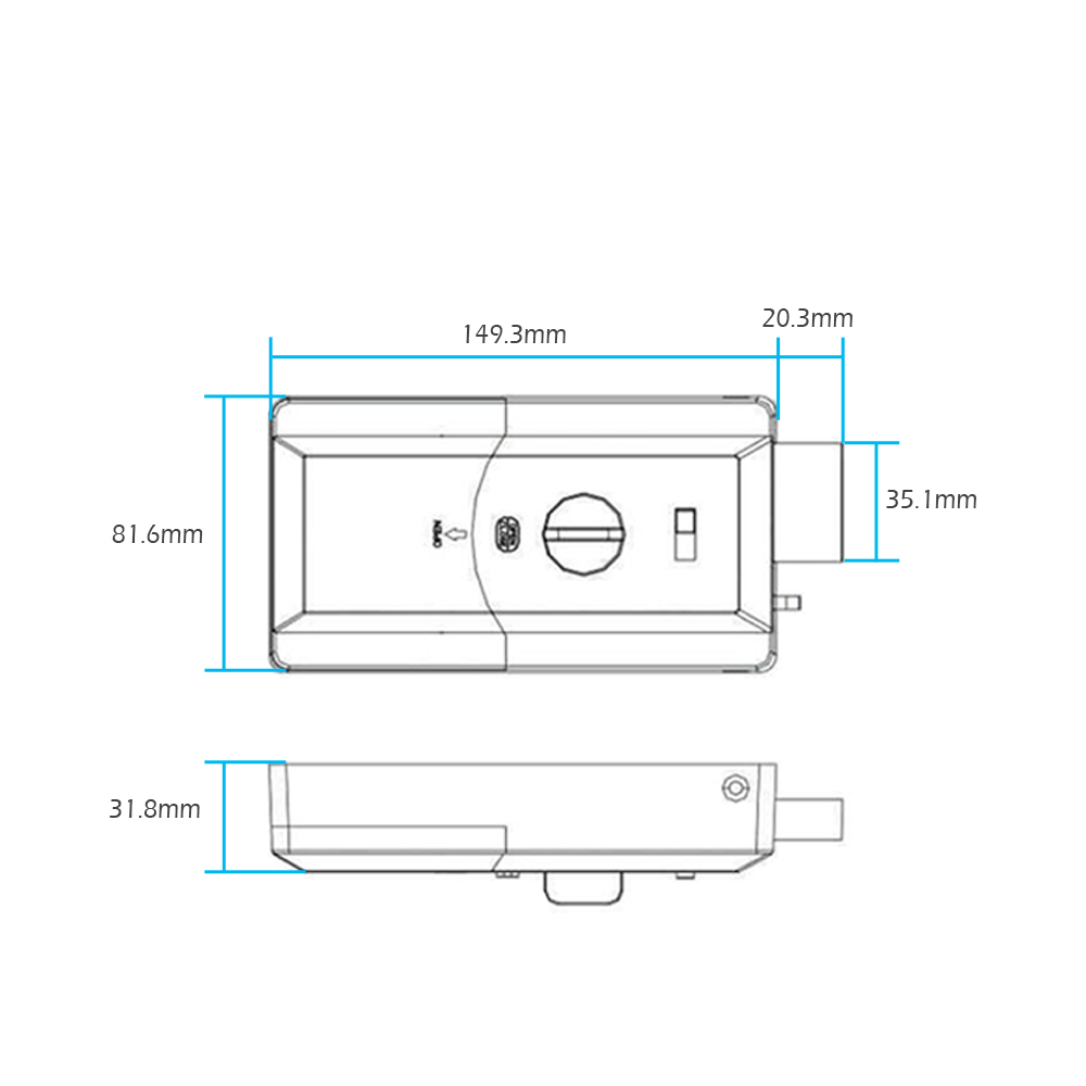 Wodoodporne inteligentne zamki – Smart Home Lock recenzja i cena