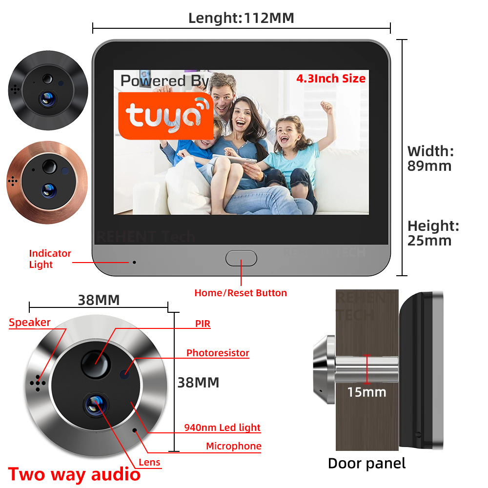Mini Dwukierunkowy Wideorejest – Smart Home Battery Camera recenzja i cena